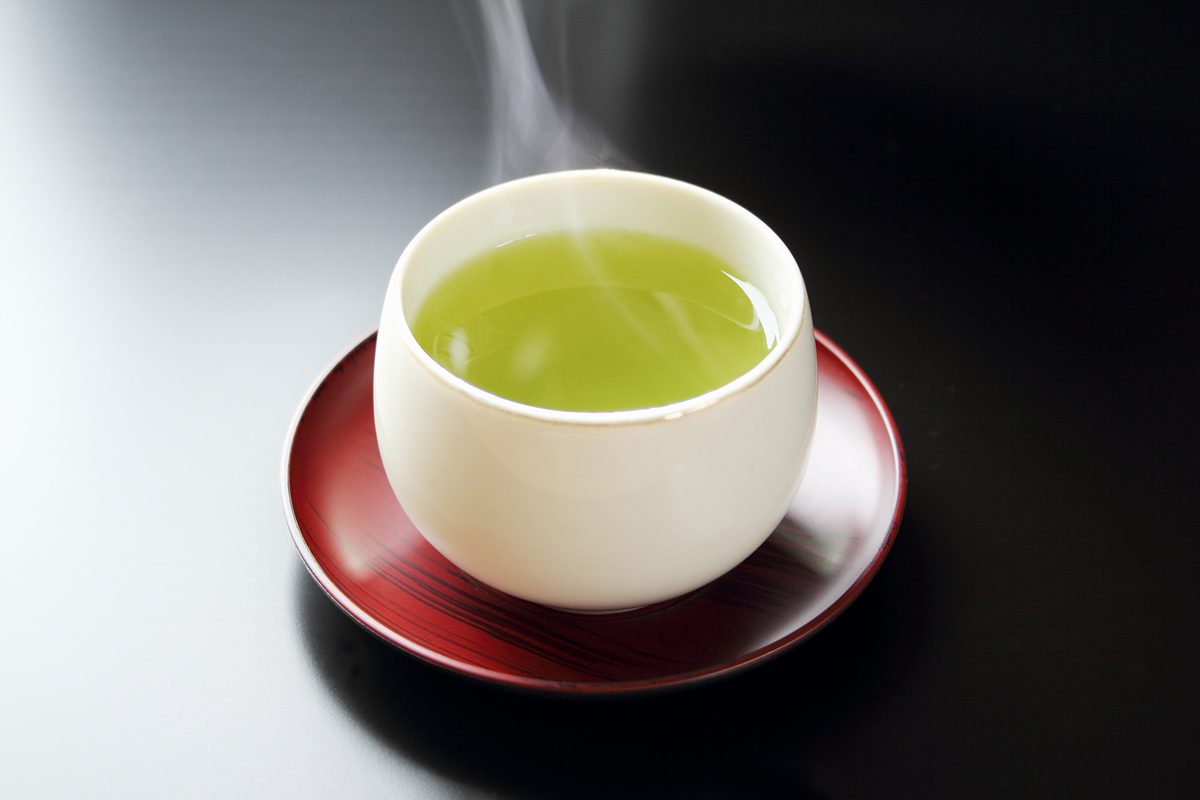 緑茶 を 抹茶 に する