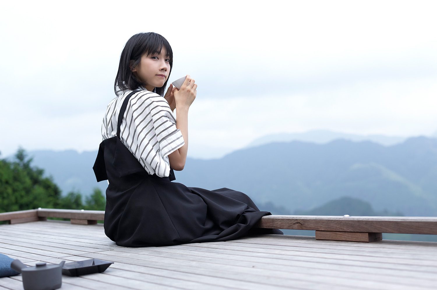 松本穂香さんと「天空の茶園」体験＜後編＞ | Article | CHAGOCORO