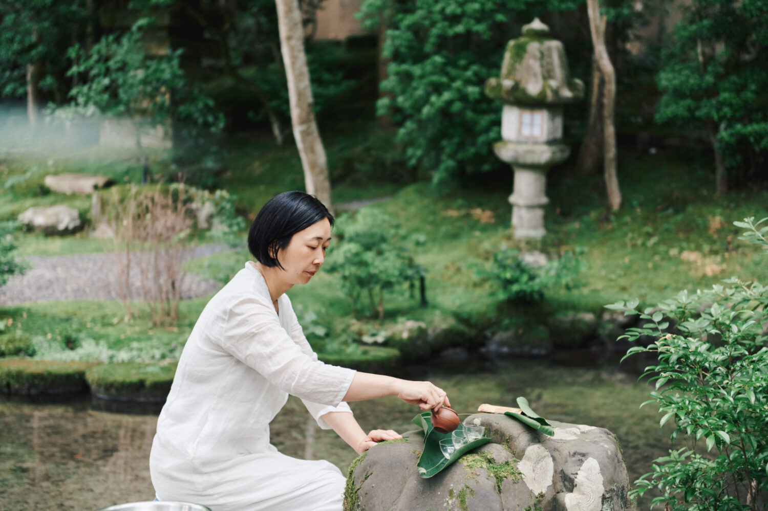 養生の宿［moksa］で味わう、堀口一子さんのお茶の時間＜後編＞飽きる